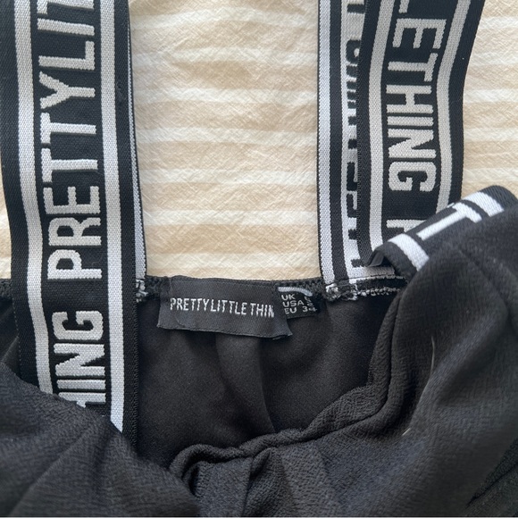 PRETTYLITTLETHING - Black Dress** - Picture 3 of 4